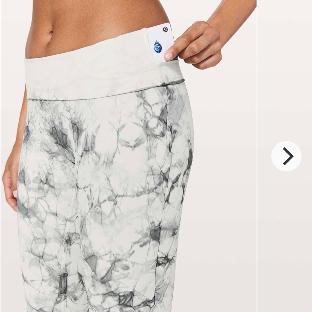 Lululemon Wunder Under Hi-Rise Tight Antique White - Picture 2 of 5